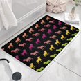 thumbnail image 3 of Rainbow Puppy Flannel Non Slip Door Rugs,Washable Door Mats Indoor,Decorative Door Mats,Dirt-Resistant and Absorbent Doormat for Entrance,Bedroom,Kitchen,Bathroom,31.5x17in(80x43cm), 3 of 4