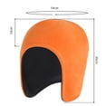 thumbnail image 5 of Ropa de Deporte Gorro térmico unisex para ciclismo, protección para los oídos, equipo a prueba de frío (azul marino), 5 of 5