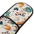 thumbnail image 2 of Dailycode Double Sided Oven Mitt with Loop Heat Resistant Kitchen Long Potholders 7" x 35" Horse Cow Chicken Bird Sheep, 2 of 6