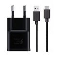 thumbnail image 1 of Cargador para Samsung Galaxy S8 Quick Charge Afc 2a Negro + Cable 120cm Tipo C, 1 of 4