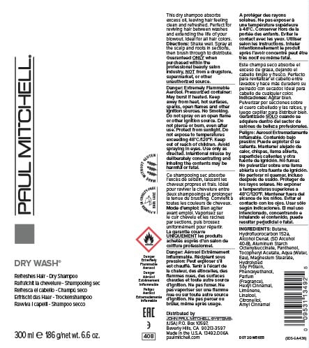 Paul Mitchell Dry Wash, 6.6 oz.