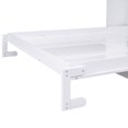 thumbnail image 3 of Murphy Bed Queen with Shelf, Queen Size Murphy Bed with Headboard, Wall Bed Frame for Teens & Adults, White, 3 of 9