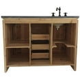 thumbnail image 3 of Bellaterra Home 48 in Single sink vanity-solid fir-natural, 3 of 5