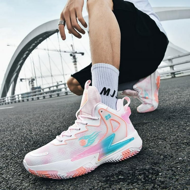High Top Women Basketball Shoes Lightweight Fashion Outdoor High Top Women Basketball Shoes Lightweight Fashion Outdoor