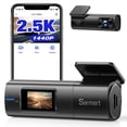 thumbnail image 1 of Sarmert 2.5K Front Dash Cam Built-in WiFi,Dash Camera for Cars with 1.1" LCD Display,Car Camera with Night Vision,Loop Recording,G-Sensor,24 Hours Par, 1 of 9
