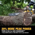 thumbnail image 4 of DeWalt 60V MAX Brushless Cordless 20" 5.0Ah Chainsaw Kit w/Chain Adjustment, 4 of 7