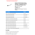 thumbnail image 2 of Engine Camshaft Position Sensor Connector - Compatible with 1999 - 2013 Chevy Silverado 1500 2000 2001 2002 2003 2004 2005 2006 2007 2008 2009 2010 2011 2012, 2 of 2