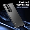thumbnail image 5 of Dteck Metal Case for Samsung Galaxy S25 Plus,Luxury Alloy Frame Slim Back Case Shockproof Magnetic Lock Cover for Samsung Galaxy S25 Plus,Titanium, 5 of 6