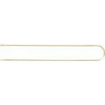 thumbnail image 3 of Auriga Fine Jewelry 14k Yellow Gold 1.7 mm Serpentine Chain Necklace 20", 3 of 4