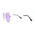 thumbnail image 3 of Kids Size Girls Butterfly Metal Jewel Pin Aviator Sunglasses Gold - Purple, 3 of 4