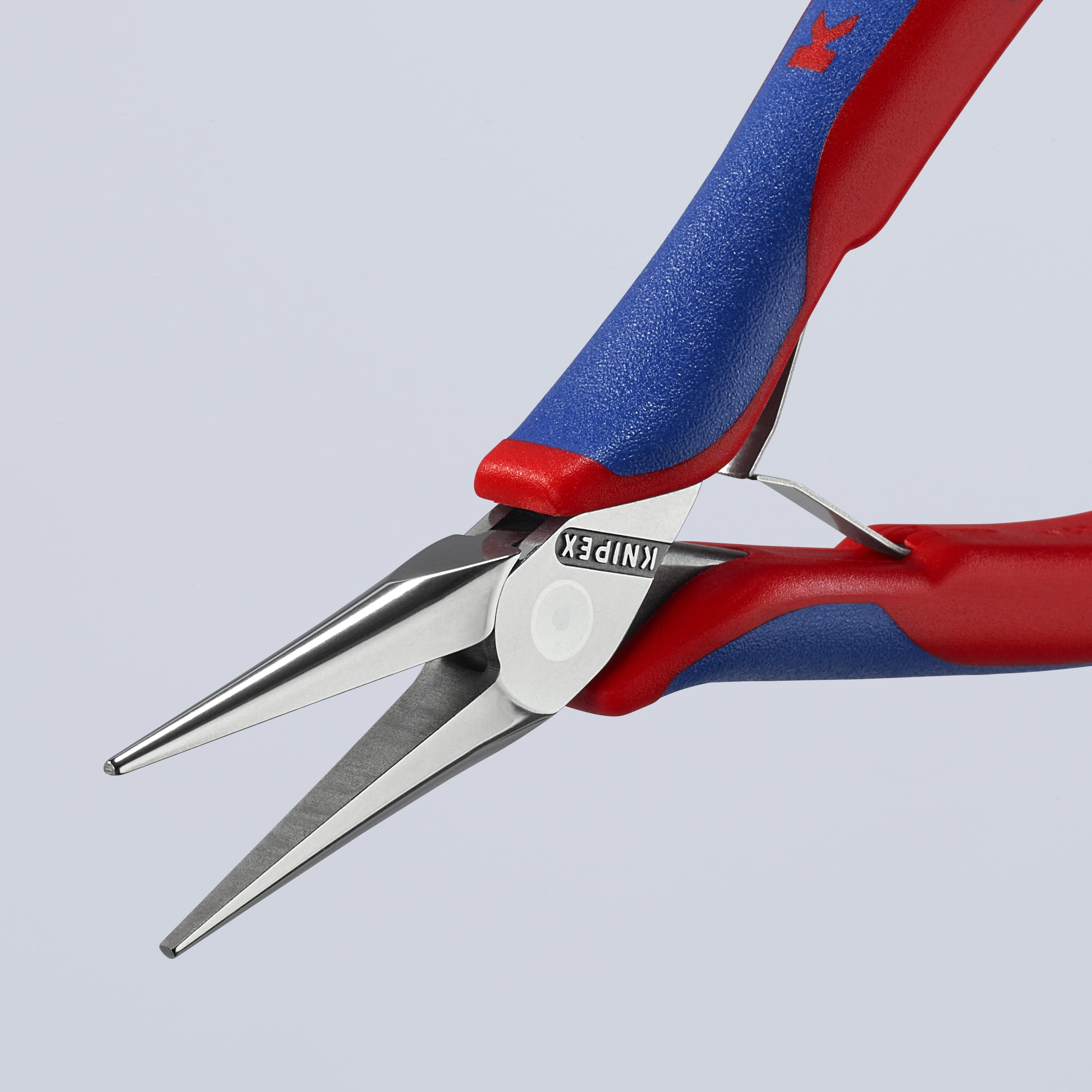 KNIPEX 5-3/4" Electronics Pliers w/Half-Round Jaw, Ergonomic Grip, 3562145 CA2