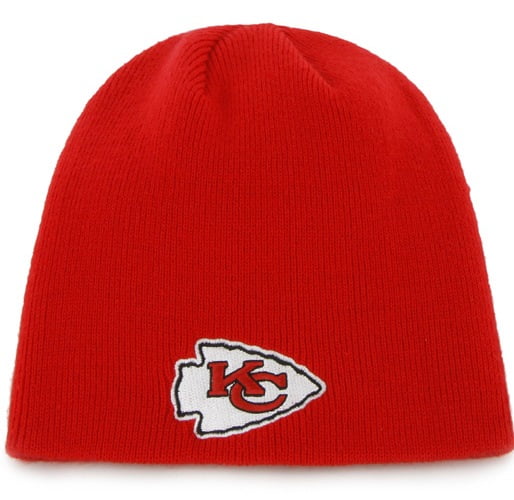 ’47 Kansas City Chiefs NFL 47 Brand Team Logo Cuffless Knit Beanie