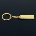thumbnail image 6 of Naierhg Fashion Faux Gold Brick Charm Pendant Car Key Ring Holder Keychain Bag Ornament, 6 of 8
