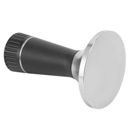 

Coffee Tamper Curved Base Coffee Tamper Stirrer Set 2 In 1 For Cafe Black Silver