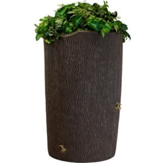 Impressions 90 Gallon Bark Rain Saver - Khaki
