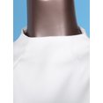 thumbnail image 5 of Yartina Women A Line Mini Dress Round Neck Bodycon Summer Dresses Cap Sleeve Dress White XL, 5 of 7