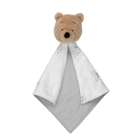 UPC: 0084122009790 | Lambs & Ivy Disney Baby Winnie The Pooh Lovey White/Gray Security Blanket