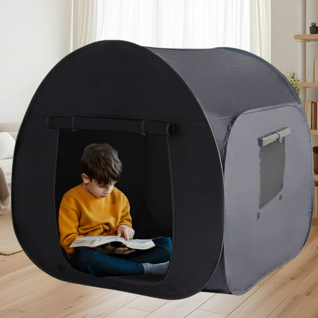 lukidoki Tente Sensorielle pour Enfants avec Autisme - Certification CPC Coin Calme Sensoriel Aide ADHD, SPD Enfants Relax, Réduire l'Anxiété - Pop-up Portable