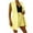 Yellow-vestidos de otoño para mujer, variant on Aboser Sleeveless Blazer for Women Business Casual Slim Lapel Suit Solid Long Sleeve Jacket Open Front Work Office Cardigans