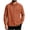 Orange, variant on Lmueinov Long Sleeve Shirts for Men Solid Collared Loose Fit Button Up Tops with Pocket Lightweight Button Down Casual Office Outdoor Outfits