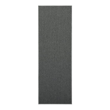 Furnishmyplace Modern Indoor/Outdoor Commercial Solid Gray Color, Area Rugs 2' x 12'