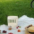 thumbnail image 5 of Summer Savings Clearance! Closet Organizers and Storage QTOCIO Portable Dirty Clothes Basket Dirty Clothes Storage Basket Large Clothes Rack Laundry Basket Bathroom Hollow Dirty Clothes Basket, 5 of 6