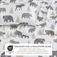 thumbnail image 5 of Great Bay Home Rustic Inspired Microfiber Sheet Set (Queen, Bear), 5 of 9