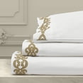 thumbnail image 2 of J. Queen New York  Imperial Embroidered Sheet Set King - Gold, 2 of 5