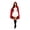 Red, variant on Anmrize Women's Medieval Cloak Stand Collar Deluxe Velvet Gold Trim Renaissance Cape for Adult-Green