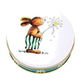 thumbnail image 2 of Easter Cookie Tins with Lids for Giving,&nbsp;Bunny Printed Round Metal Tins for Cookies, Candy, Food Presents for Easter Holiday Party, 2 of 3