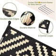 thumbnail image 4 of Outdoor Rug Outdoor Plastic Straw Rug for Patio Reversible Out Door Carpet for Camping Deck Rv x Area Carpet Balcony Porch Backyard and, 4 of 7