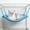 Blue, variant on Cififendec Cooling Cat Cage Hammock, Breathable Summer Pet Bed, Mesh Hanging Crate Bed, Cold Sling Cushion for Cats and Small Pets, Pink-L