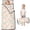 Unicorn and Butterfly Beige Pattern, variant on Unicorn and Butterfly Beige Pattern Teens Toddler Nap Mat with Pillow, Sleeping Mat Bag for Preschool Daycare 59"x22"
