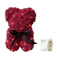 thumbnail image 1 of Rose Bear Battery Light String Creative 25cm 2021 New Romantic Valentine's Day Gift, 1 of 2