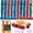 Red Green Blue Plaid, variant on Joyfy 12 Pcs Christmas Crackers Party Favor Non-Snap Silver Snowflake Design Party Table Favors for Kids and Adults