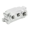 thumbnail image 2 of Transfer Case, CNC Machined RC  Transfer Case  For 1/10 Remote Control Vehicle Black,Silver, Color, 2 of 8