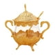 thumbnail image 4 of Azucarero, tarro de almacenamiento dorado con tapa, cuchara, bote de almacenamiento para condimentos, recipiente de azúcar para cafetería, cocina, BLESIY Tazón de azúcar, 4 of 8