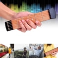 thumbnail image 3 of Pocket Guitar Portable Creative Chord Trainer Guitar Trainer for Beginner, 3 of 9