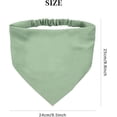 thumbnail image 7 of Yoyauz Slippery Ski Spinning Elastic Triangle Bandana Headscarf Headscarf Headscarf Headscarf Ladies Girls Teen, Multiple Colors, 7 of 7