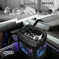 thumbnail image 6 of Xixirimido Wolf Forest Galaxy Print Car Trash Can Black for Back Seat Car Accessories for Men Leakproof Auto Garbage Cans Hanging Trash Bin for Car Water-Resistant, 6 of 8
