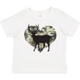 thumbnail image 3 of Inktastic Deer Hunting Camo Heart Boys Toddler T-Shirt, 3 of 5