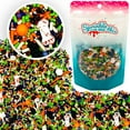 thumbnail image 5 of A Haunted House Party - 4 oz Resealable Bag - Halloween Themed Sprinkles - Featuring Small Eyes, Pumpkins, with Purple, Lime Green, Orange Jimmies and More - Cake and Ice Cream Sprinkles, 5 of 8