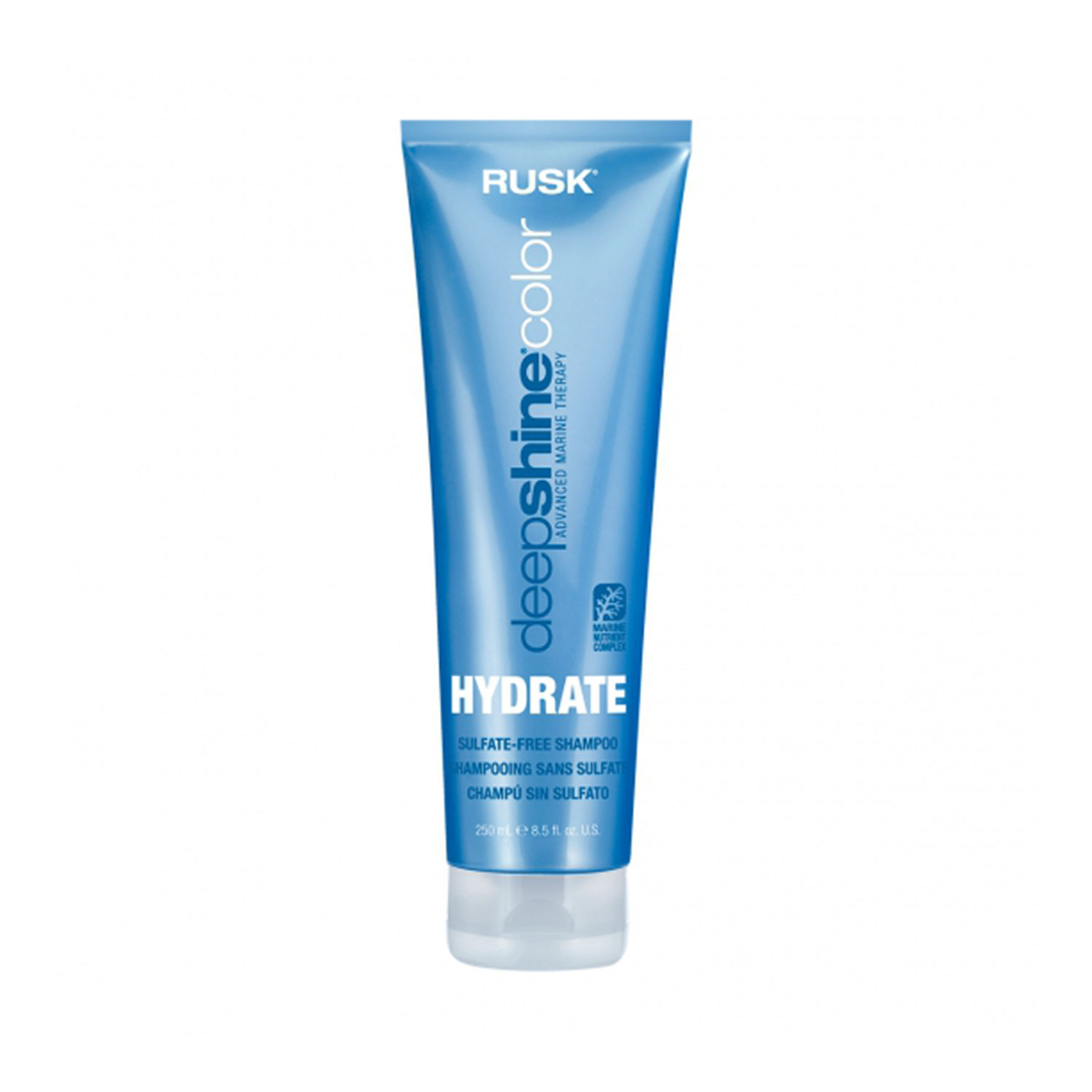 Rusk Deepshine Color Hydrate Shampoo Sulfate Free, 8.5 Oz.,Pack of 2