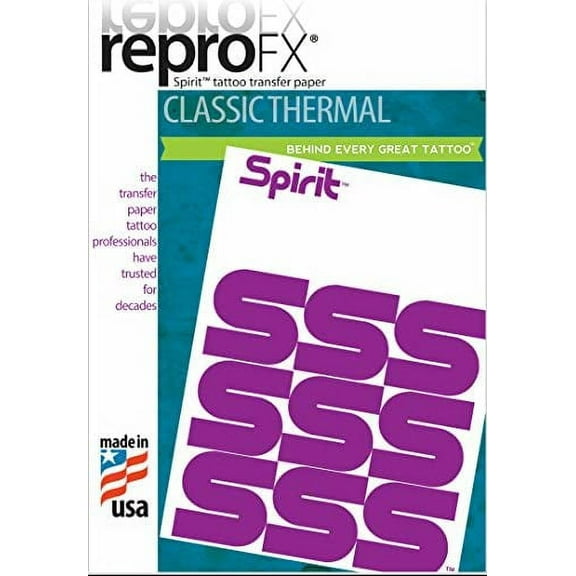 Repro FX Spirit Master Stencil Paper 100-sheets THERMOFAX ONLY -Tattoo Supplies-