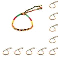 thumbnail image 3 of Bearachild Cuerda de la suerte Estilo étnico Decoración de moda Cuerda trenzada artesanal Poliéster Cuerda de muñeca Joyería Tipo 3 Tipo 3 10Conjunto, 3 of 6