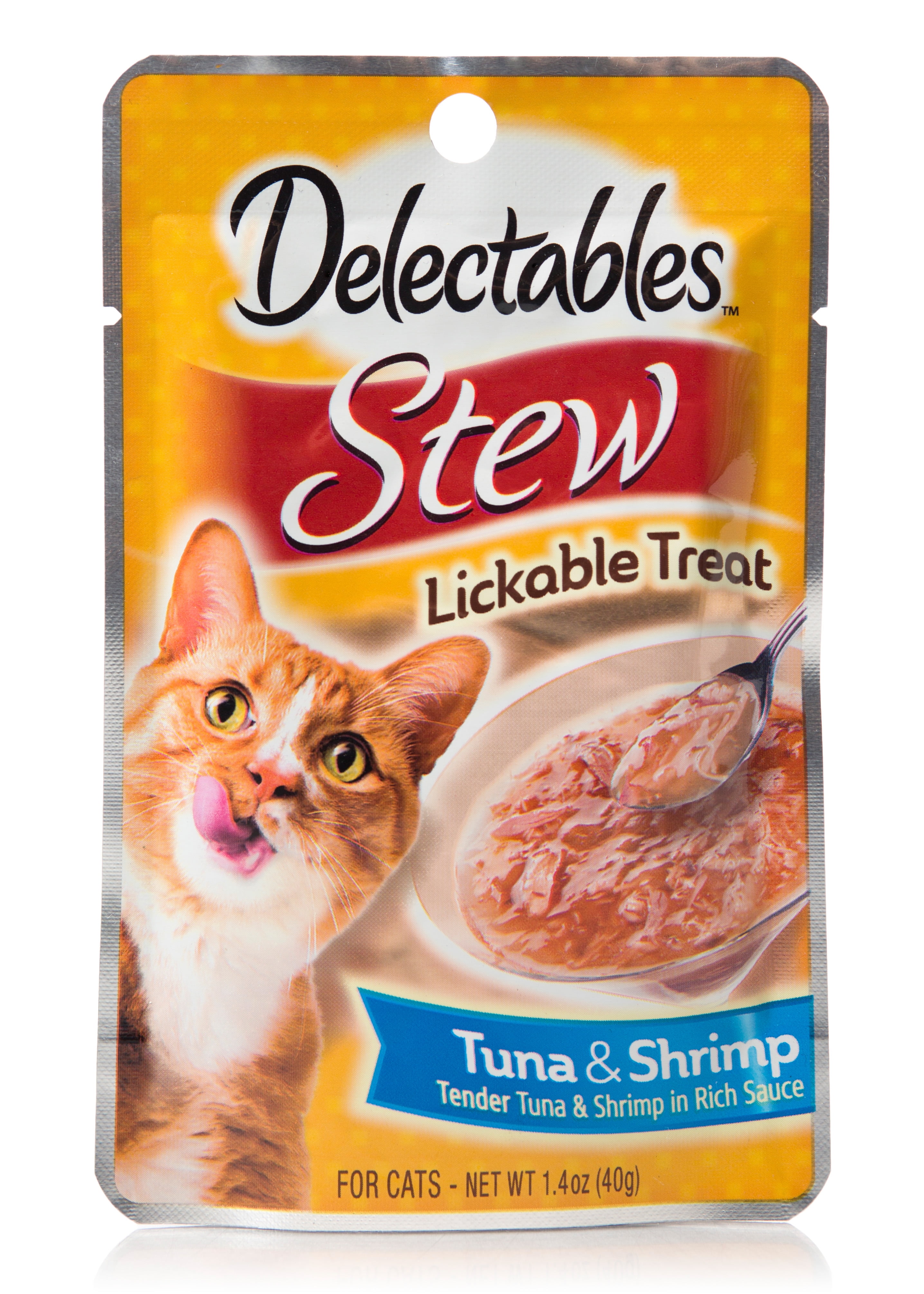 Delectables Lickable Cat Treats Bisque Senior 10 yrs+ Tuna & Chicken