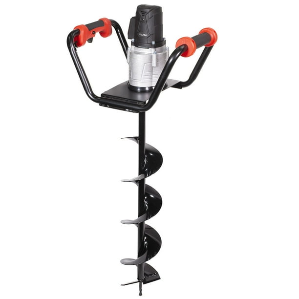 XtremepowerUS 1500W Electric Post Hole Digger with 6" Digging Bit