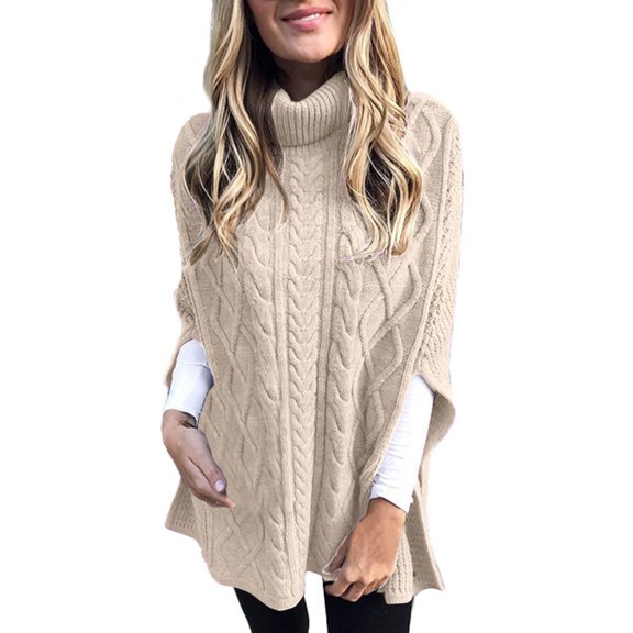 2025 Winter Sweater Beige Sweater Long Sleeves Turtleneck Fleece Hoodie Women Solid Color Cozy Cardigan Unisex Hoodie(M)