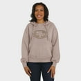 thumbnail image 4 of Women's WEAR by Erin Andrews  Tan San Francisco 49ers Washed Pullover Crewdie, 4 of 5