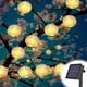 thumbnail image 1 of Guirnalda solar para exteriores, 8 modos, 40 luces LED para exteriores, impermeable, decorativa, para jardín, fiesta, Navidad, jardín, patio, blanco cálido, 1 of 5